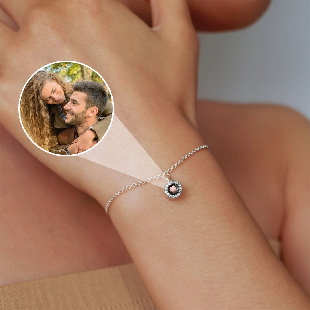 Pulseira Halo com Foto Personalizada